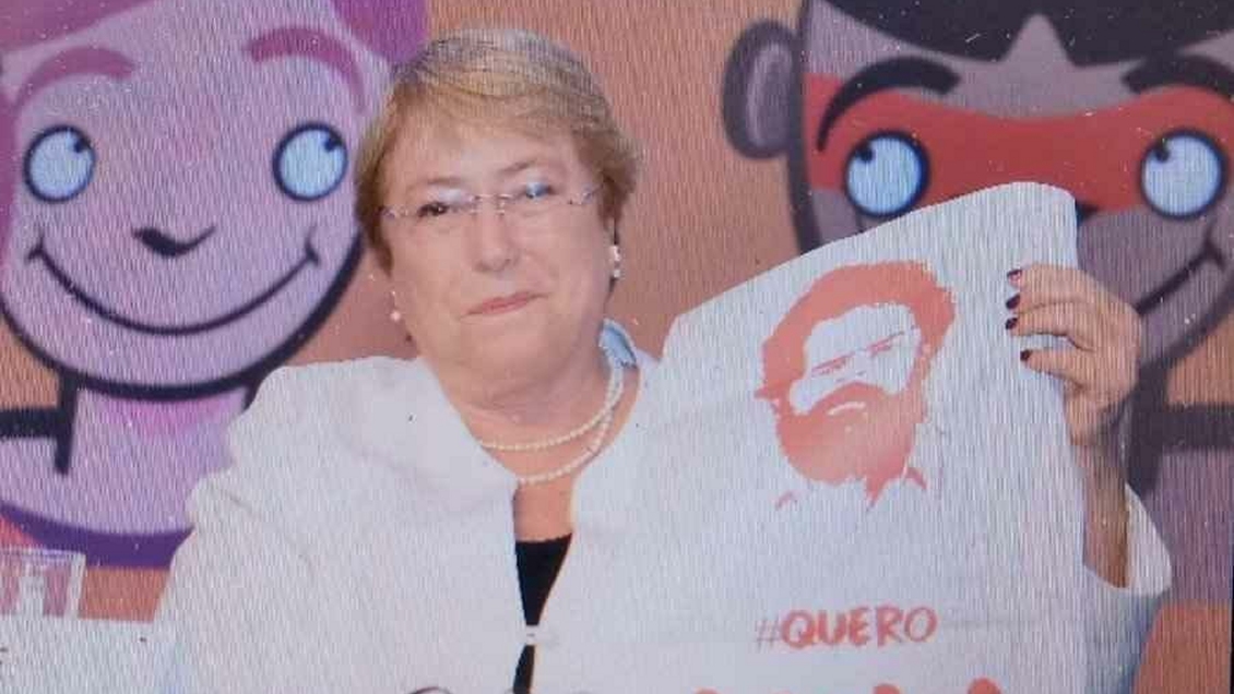 Bachelet en Brasil: 