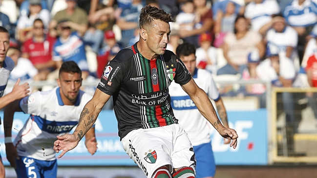 Roberto Gutiérrez y su suplencia en Palestino: 