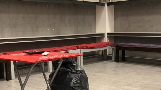 Deportes Temuco dejó limpio y ordenado su camarín en el Nuevo Gasómetro