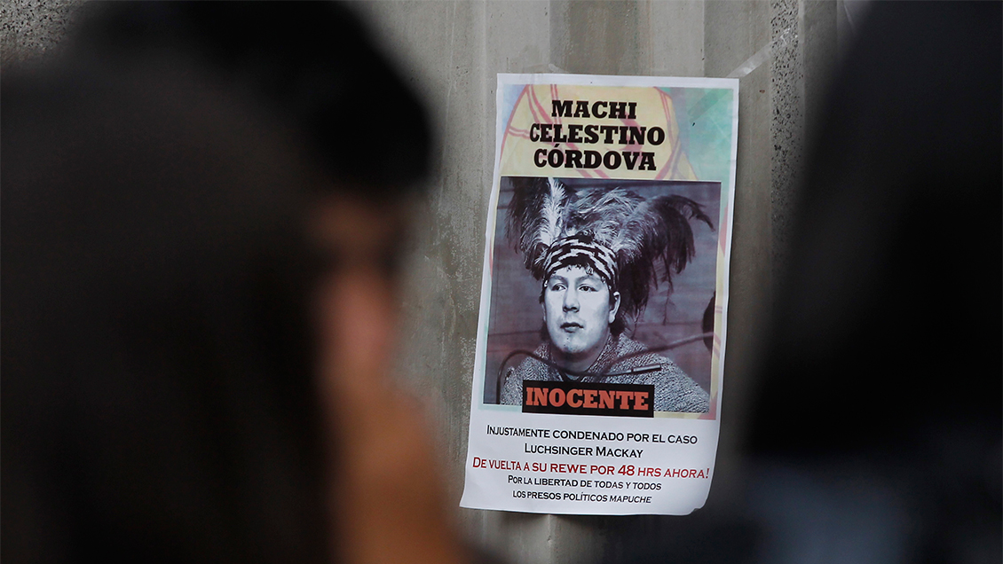 Gendarmería autorizó al machi Celestino Córdova a visitar su rewe