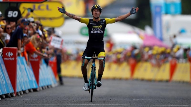  Roglic ganó en Laruns y Thomas quedó más cerca del triunfo final  