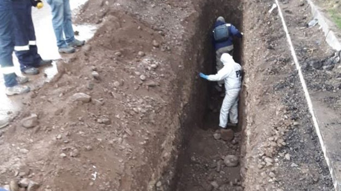 Osamentas humanas fueron halladas a pocos metros de Villa Grimaldi