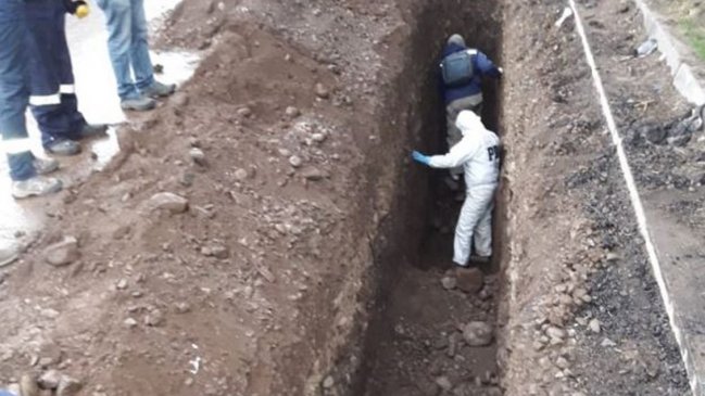 Osamentas humanas fueron halladas a pocos metros de Villa Grimaldi