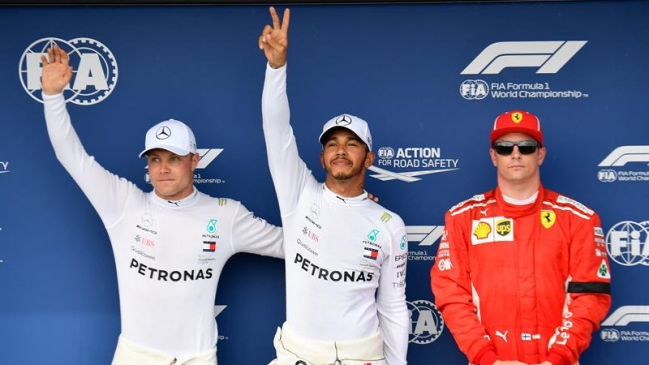 La grilla de salida del Gran Premio de Hungría de la Fórmula 1