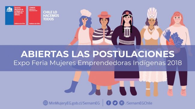 Tarapacá: Abren postulaciones para Expo Mujer Indígena