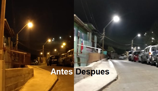 Nueva luminaria revitaliza el casco antiguo de Arica