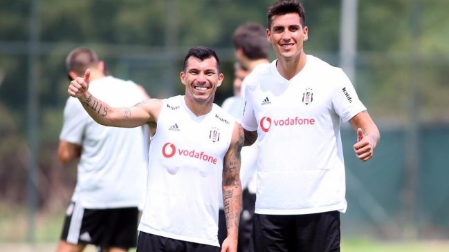 El alegre recibimiento de Gary Medel a su 