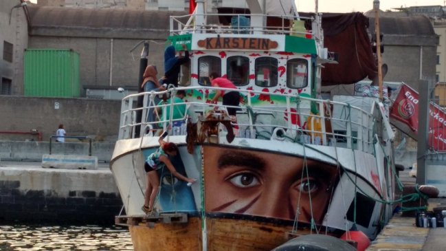 Israel detuvo a un barco activista que intentó romper el bloqueo de Gaza