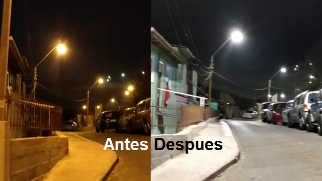 Nueva luminaria revitaliza el casco antiguo de Arica