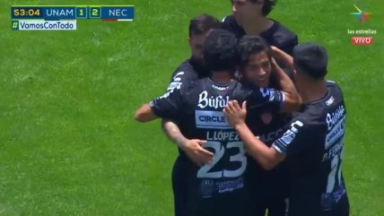 ¿Lo viste? Matías Fernández sorprendió con un golazo de tiro libre en el partido de Necaxa con Pumas