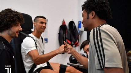 Cristiano Ronaldo estuvo con varias figuras de Juventus
