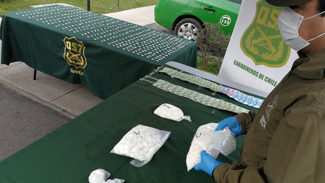 Mujer encabezaba red de tráfico de pasta base en sector poniente de Chillán