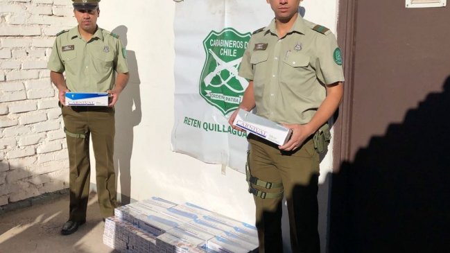 Tarapacá: Cuatro detenidos por contrabando e intento de soborno a Carabineros