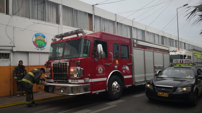 Falsa alarma por emanación de gas en el Mercado Central de Arica
