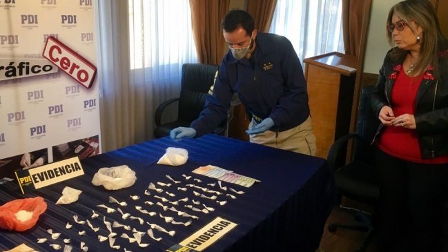 Quilpué: PDI descubrió punto de venta de droga al lado de un jardín infantil y un colegio