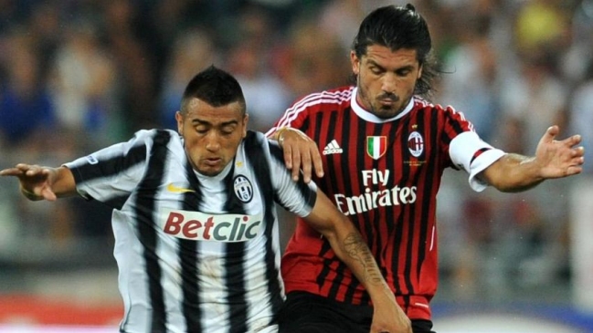 Gattuso también se rindió ante Vidal: Es una máquina, tiene mucha calidad y es un guerrero