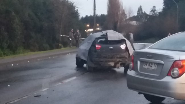 Carabineros de Chiloé abrió sumario por accidente fatal en que participaron dos funcionarios