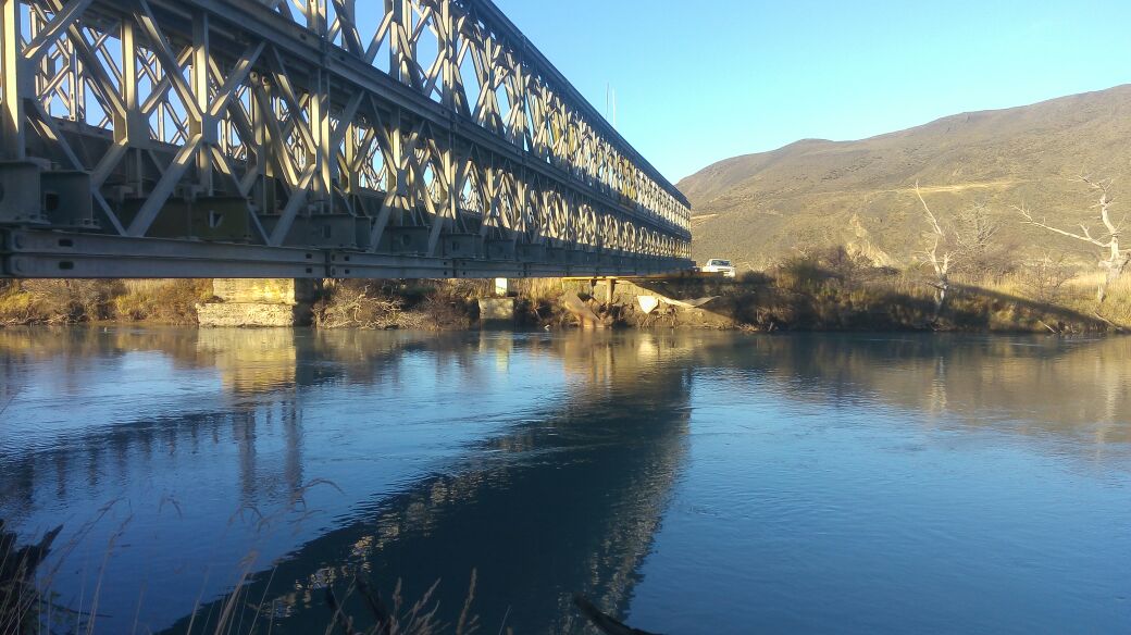 Magallanes: Comenzó reparación del puente mecano sobre el Río Paine