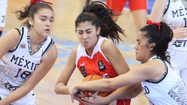 Chile venció a México y jugará por el quinto puesto en el Premundial femenino sub 18 de baloncesto