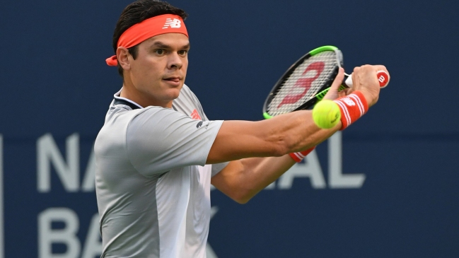 Milos Raonic y Diego Schwartzman avanzaron a la segunda ronda en el Masters de Toronto