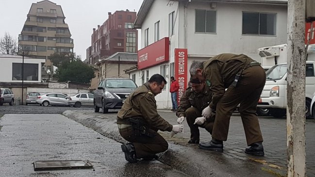 Centro de Concepción vivió dos tiroteos en menos de 20 minutos