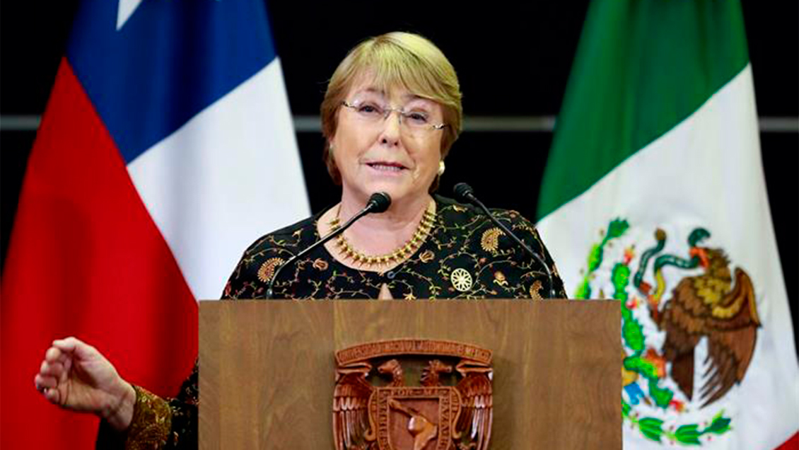 Bachelet en México: No podemos bajar la guardia en la defensa de los derechos humanos
