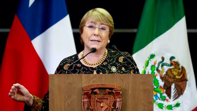 Bachelet en México: No podemos bajar la guardia en la defensa de los derechos humanos