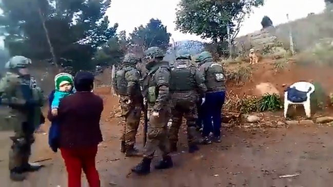 Comunidad mapuche interpuso recursos de amparo por operativos del 