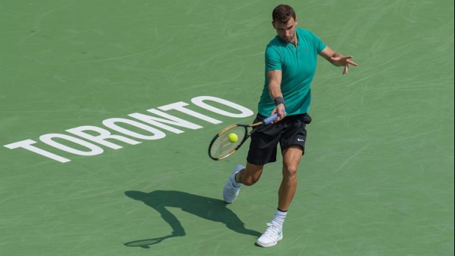 Grigor Dimitrov sacó adelante una difícil tarea ante Frances Tiafoe en Toronto