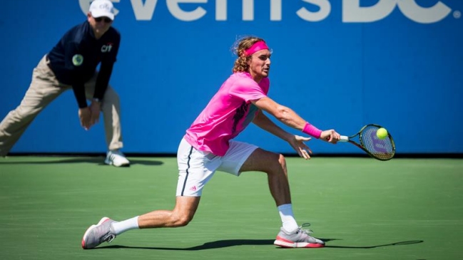El joven griego Stefanos Tsitsipas sacó a Novak Djokovic de Toronto