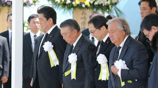A 73 años del bombardeo a Nagasaki: Japón y ONU piden redoblar esfuerzos por un mundo sin armas atómicas
