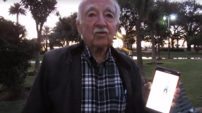 La historia del abuelito chileno de 85 años que es fanático de Pokémon GO