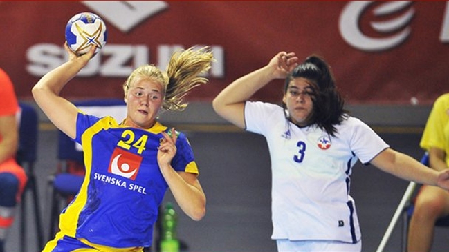  Chile cayó ante Suecia en el Mundial Juvenil Femenino  