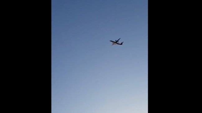 Hombre roba avión y se estrella tras ser perseguido con naves de guerra