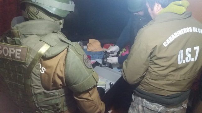 Cae en Osorno conocido traficante que comercializaba droga en taxi Uber