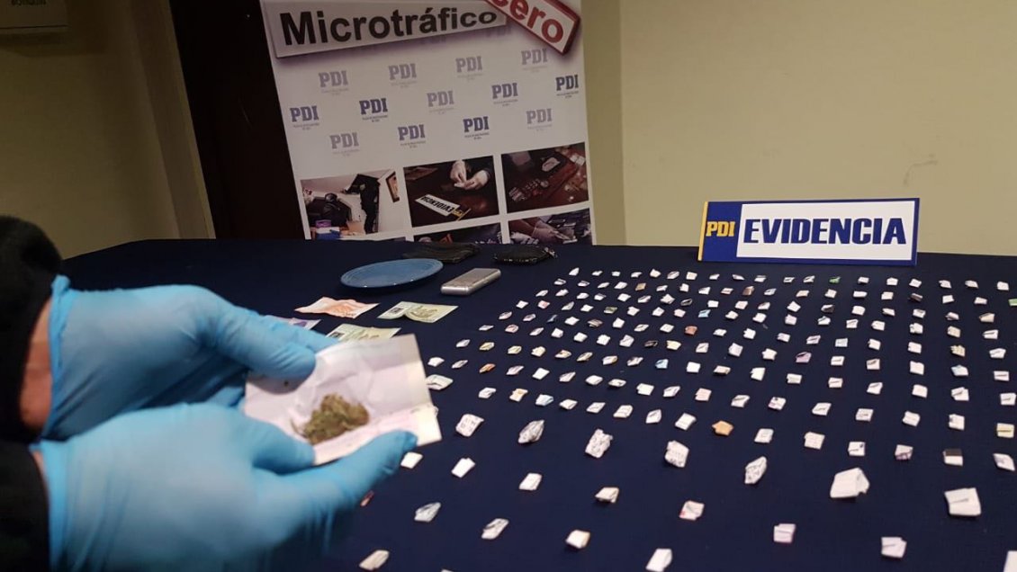 Curicó: Pareja de adultos mayores fue detenida por tráfico de drogas