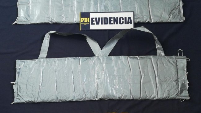 Arica: Detienen a pareja que intentó ingresar más de 50 millones de pesos en droga