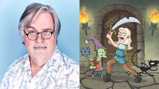 Matt Groening y su nueva serie para Netflix: 