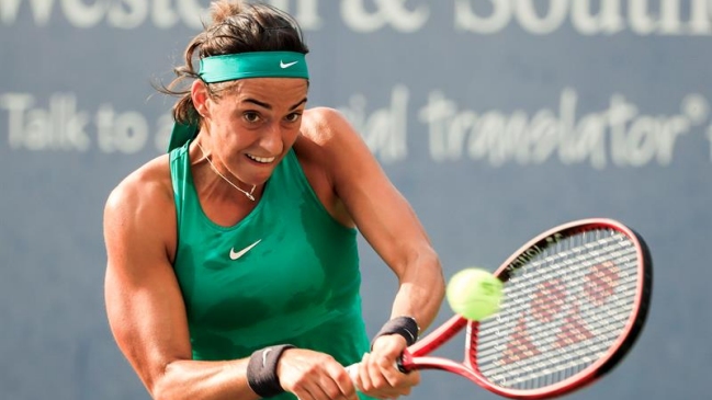 Caroline Garcia derribó a Viktoria Azarenka y avanzó a octavos de final en Cincinnati