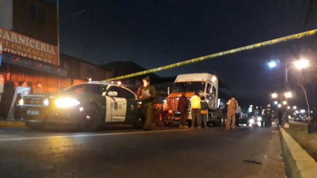 Colisión múltiple dejó un fallecido en Iquique