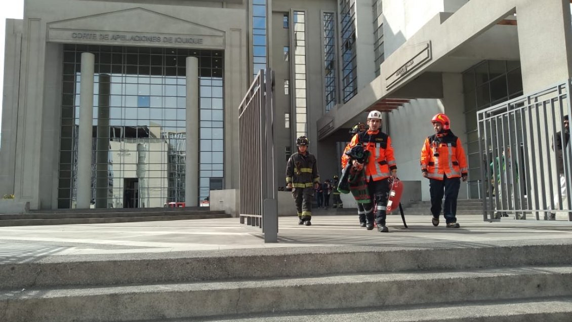 Iquique: Riña en Juzgado de Garantía terminó con fractura expuesta de sujeto