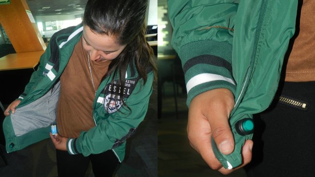 Estudiantes desarrollaron una novedosa chaqueta 