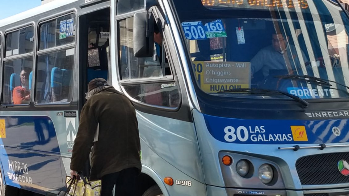 Pasaje del transporte público en Concepción subió a 500 pesos a partir de este miércoles