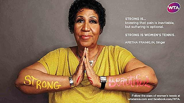 La WTA se sumó a las despedidas a Aretha Franklin