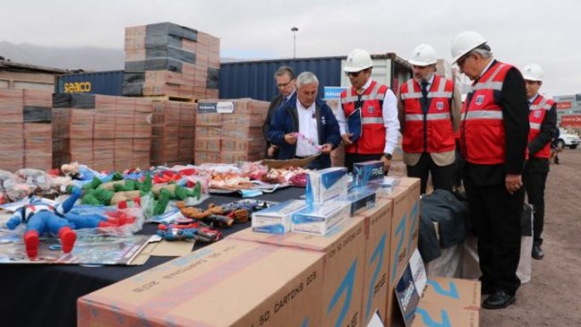 Aduanas incauta más de 800 mil cajetillas de cigarrillos en Iquique