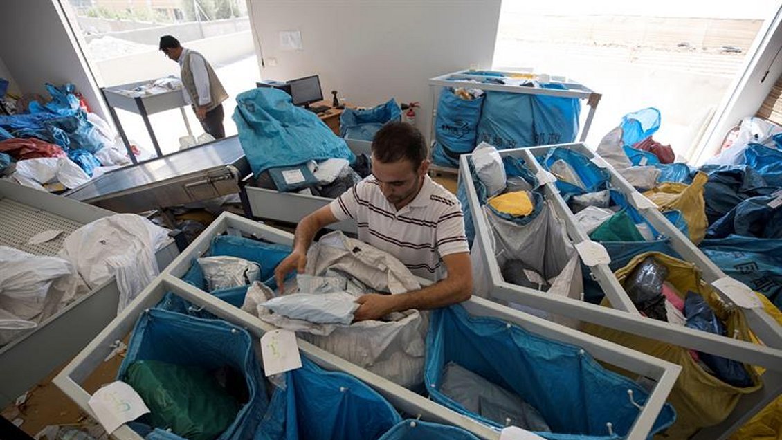 Israel devolvió a palestinos diez toneladas de correo retenido durante años