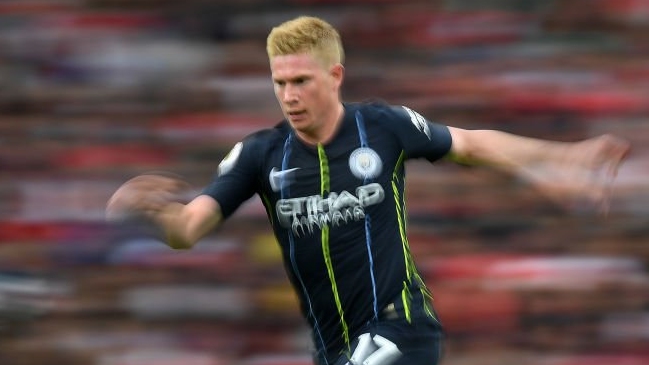 Kevin De Bruyne estará al menos tres meses fuera de las canchas por lesión en una rodilla