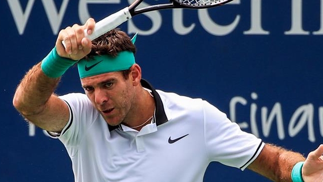 Juan Martín del Potro se deshizo de Nick Kyrgios y avanzó a cuartos de final en Cincinnati