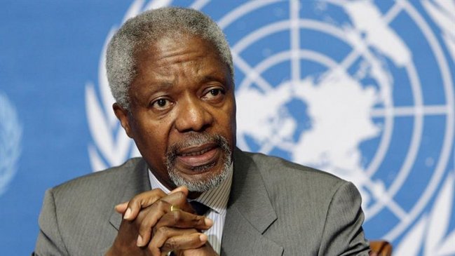 Murió Kofi Annan, ex secretario general de la ONU y Premio Nobel de la Paz