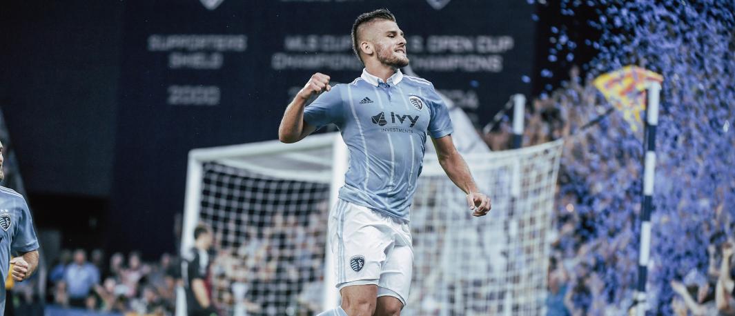 Diego Rubio se robó las miradas en la MLS con un doblete